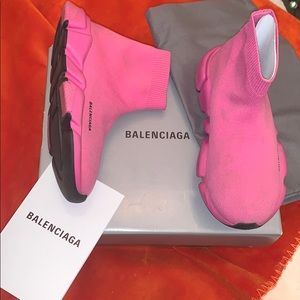 pink kids balenciaga